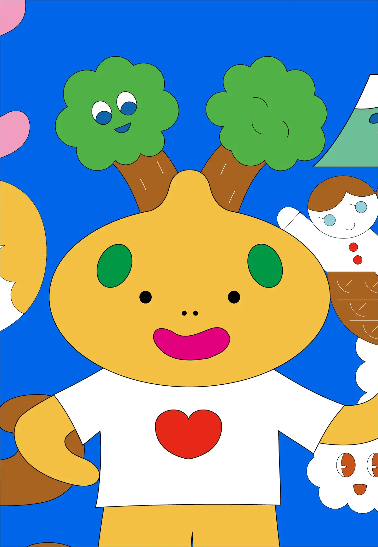 キャラクターのイラスト